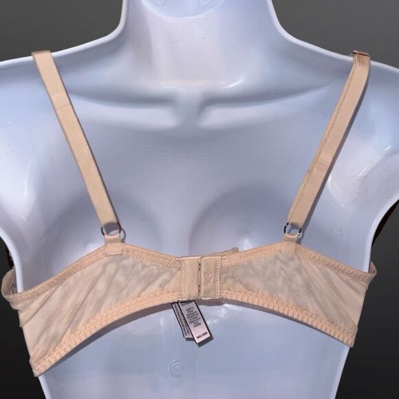 Victoria’s Secret Dream Angles Tan Lightly Lined Demi Bra Size 36D - Picture 5 of 5